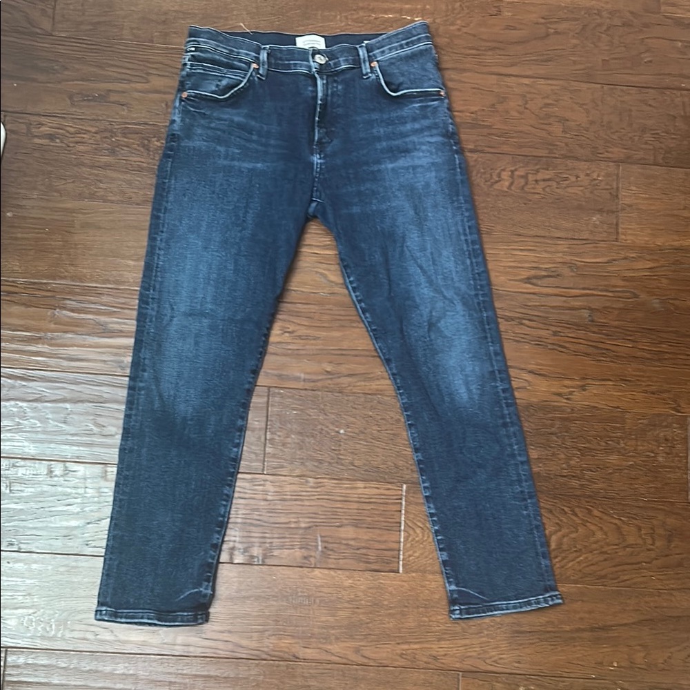Citizens of Humanity Elsa mid rise slim fit crop Jeans